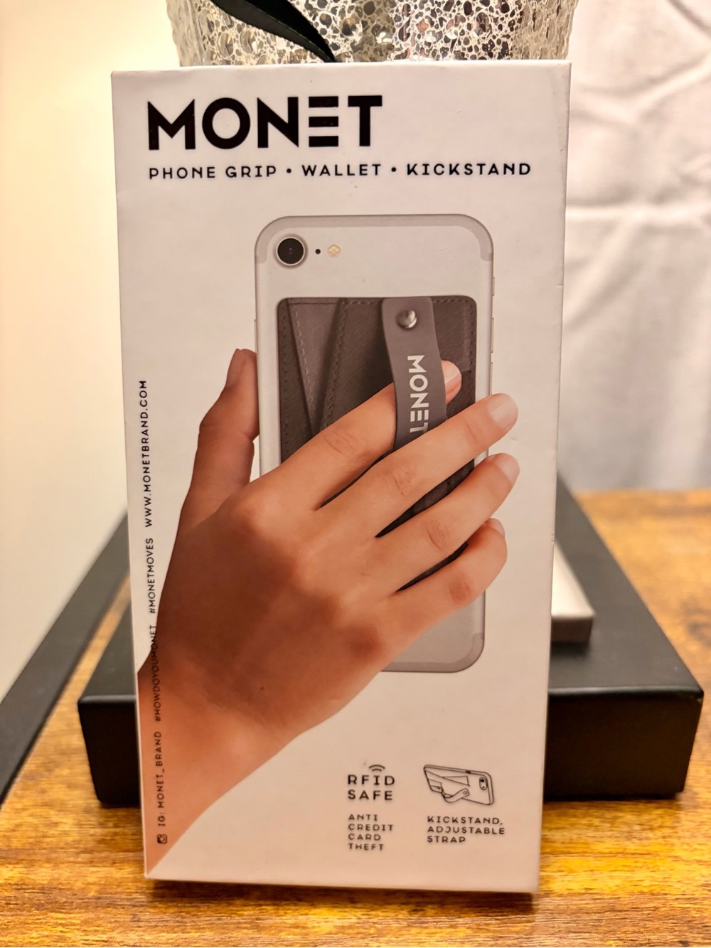 Monet Ultra Grip Cell Phone Wallet - Picture 6 of 6